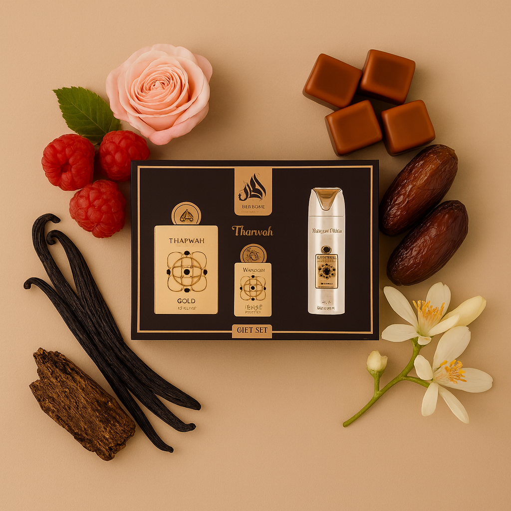 Lattafa Giftset Tharwah Gold