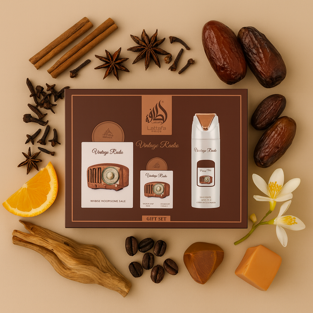 Lattafa Giftset Vintage Radio